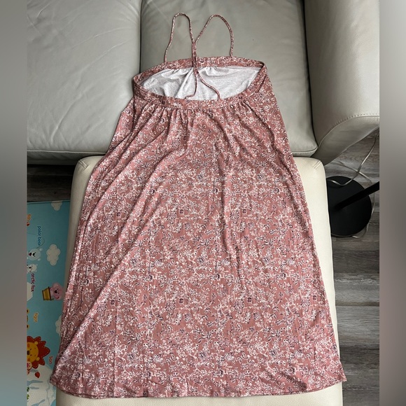 Pull & Bear Women’s Strappy Floral Print Midi Dress - Size L - Picture 5 of 8